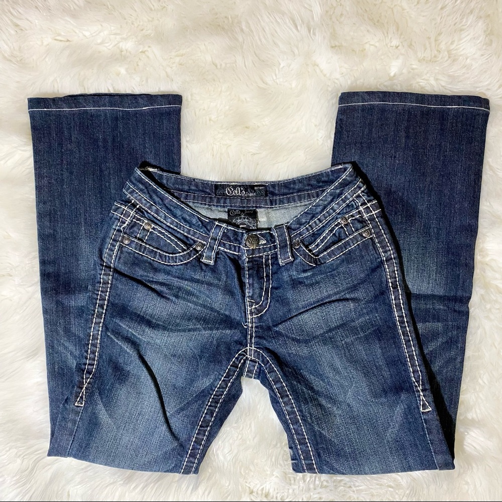 Gorgeous Cello Boot Cut Women’s Denim Jeans Size 5 - Picture 2 of 7